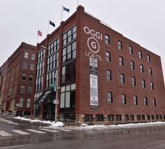 Outside view of Ogee Lofts